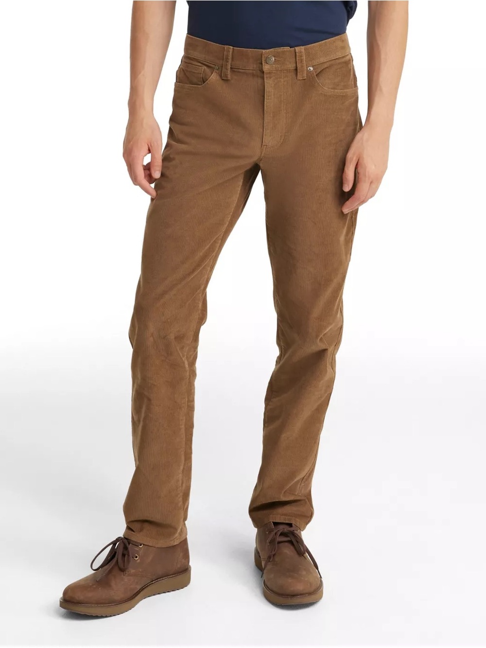 LL Bean Corduroy Bean Flex Standard Fit Pants Size L 36x32